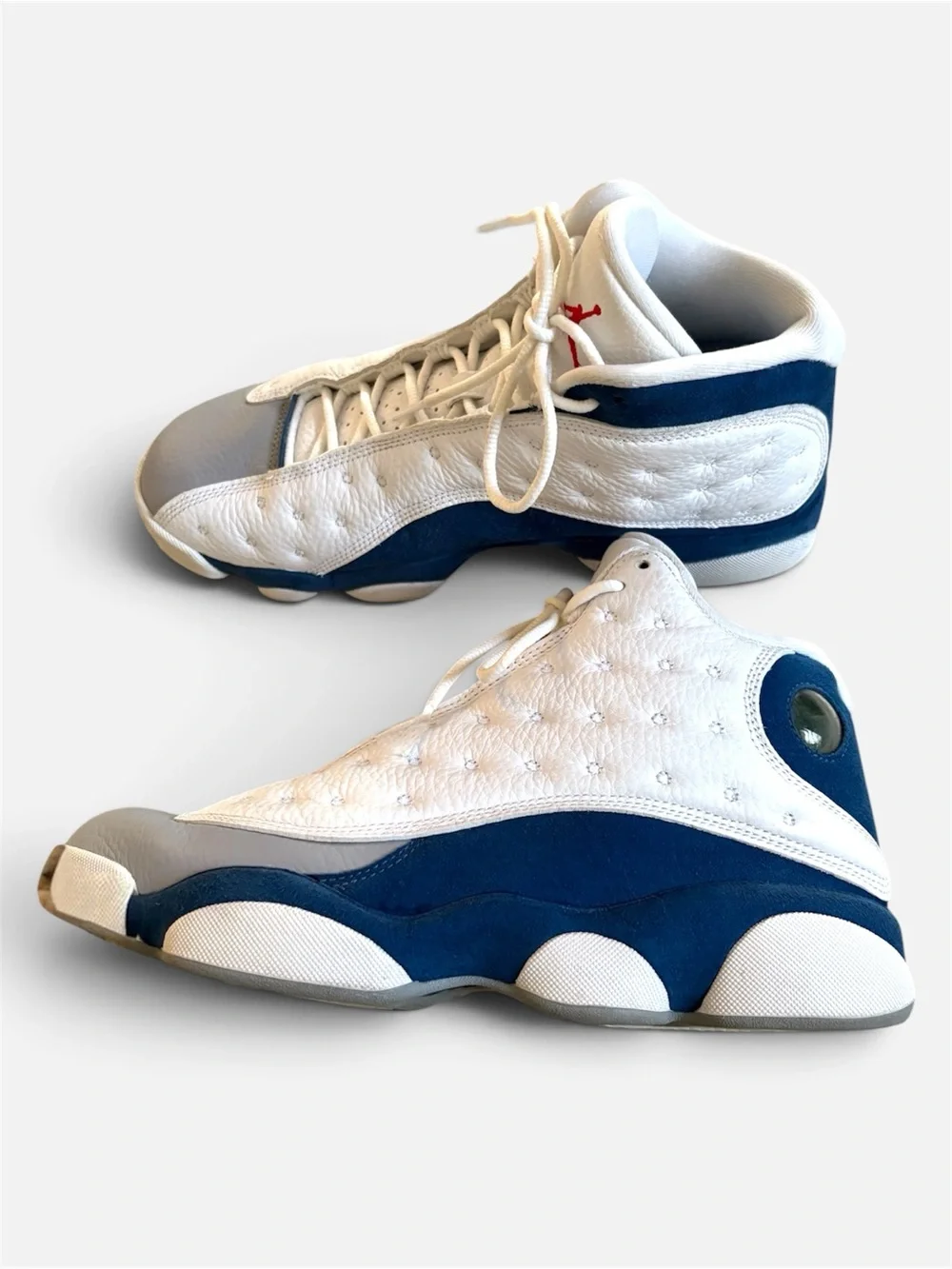 Men’s Jordan 13 Retro Sneakers - White Gray Navy